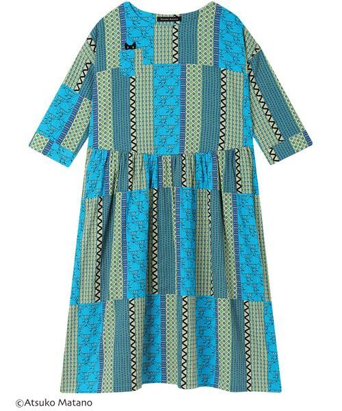 Atsuko Matano / アツコ マタノ  | レディスウェア　ワンピース（ＨＴＴ２３２）（BU）