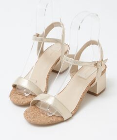 Au BANNISTER / オゥ バニスター サンダル | 【販売店舗限定】ブロックヒールコルクサンダル