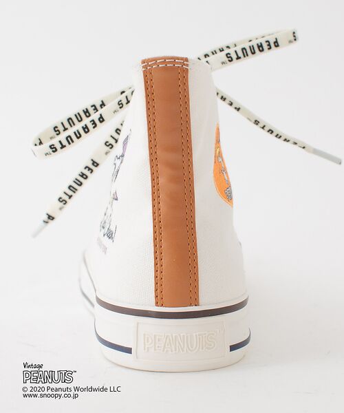 Peanuts Au Bannister スヌーピーコラボ ハイカットスニーカ スニーカー Au Bannister オゥ バニスター ファッション通販 タカシマヤファッションスクエア