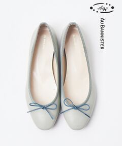 Au BANNISTER / オゥ バニスター レインシューズ | 【晴雨兼用】スクエアトゥバレエシューズ