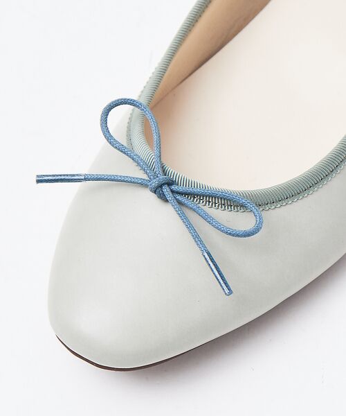 Au BANNISTER / オゥ バニスター レインシューズ | 【晴雨兼用】スクエアトゥバレエシューズ | 詳細1