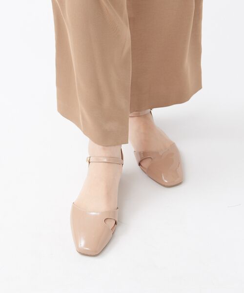 Au BANNISTER / オゥ バニスター サンダル | スクエアトゥ ストラップパンプス | 詳細15