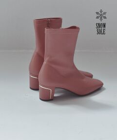 Au BANNISTER / オゥ バニスター ブーツ（ショート丈） | 【スノーソール/晴雨兼用】メタルラインヒールストレッチブーツ