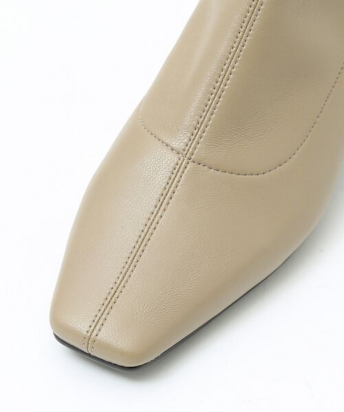 Au BANNISTER / オゥ バニスター ブーツ(ショート丈) | 【スノーソール/晴雨兼用】メタルラインヒールストレッチブーツ | 詳細26