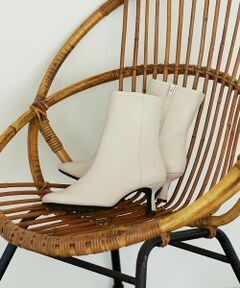 Au BANNISTER / オゥ バニスター ブーツ（ショート丈） | 【スノーソール】オブリークトゥショートブーツ