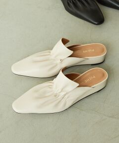 Au BANNISTER / オゥ バニスター サンダル | ソフトギャザーミュール