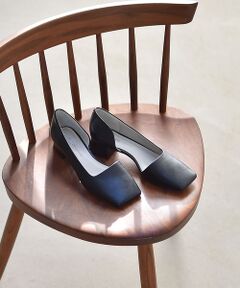 Au BANNISTER / オゥ バニスター パンプス | スクエアトゥサイドセパレートパンプス