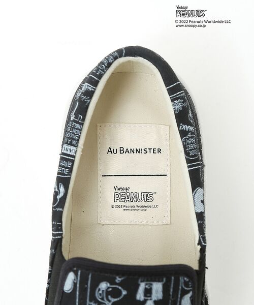 Au BANNISTER / オゥ バニスター スニーカー | 【PEANUTS×Au BANNISTER】スヌーピーコラボ スリッポンスニーカ | 詳細10