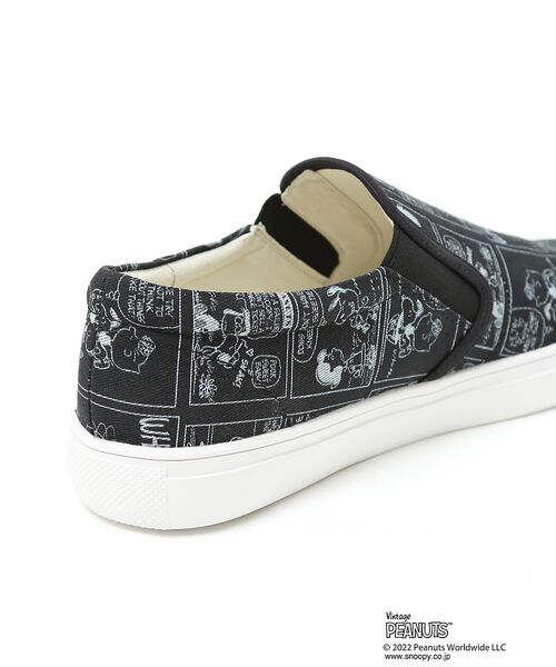 Au BANNISTER / オゥ バニスター スニーカー | 【PEANUTS×Au BANNISTER】スヌーピーコラボ スリッポンスニーカ | 詳細11