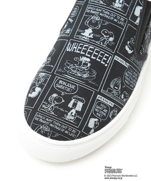 Au BANNISTER / オゥ バニスター スニーカー | 【PEANUTS×Au BANNISTER】スヌーピーコラボ スリッポンスニーカ | 詳細13