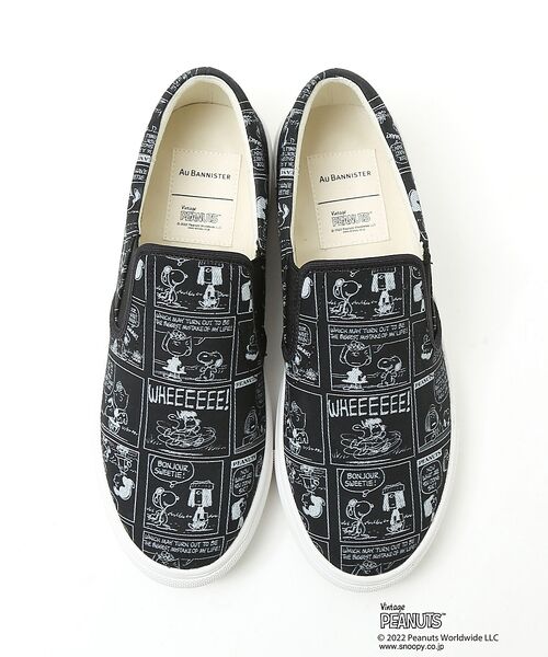 Au BANNISTER / オゥ バニスター スニーカー | 【PEANUTS×Au BANNISTER】スヌーピーコラボ スリッポンスニーカ | 詳細3