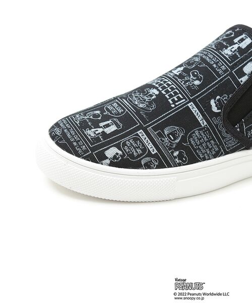 Au BANNISTER / オゥ バニスター スニーカー | 【PEANUTS×Au BANNISTER】スヌーピーコラボ スリッポンスニーカ | 詳細5