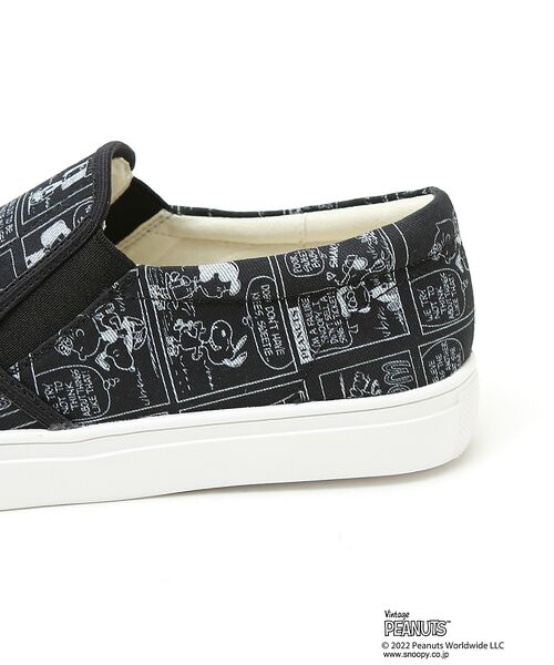 Au BANNISTER / オゥ バニスター スニーカー | 【PEANUTS×Au BANNISTER】スヌーピーコラボ スリッポンスニーカ | 詳細8