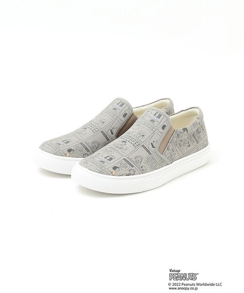 Au BANNISTER / オゥ バニスター スニーカー | 【PEANUTS×Au BANNISTER】スヌーピーコラボ スリッポンスニーカ | 詳細16