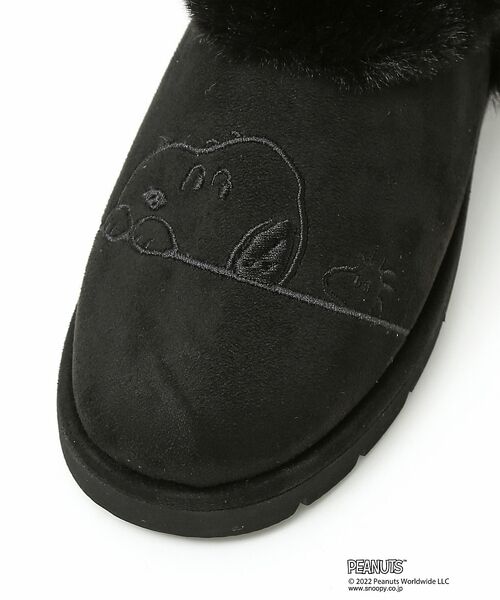 Au BANNISTER / オゥ バニスター ブーツ(ショート丈) | 【PEANUTS×Au BANNISTER】スヌーピーコラボ エコムートンブーツ | 詳細2