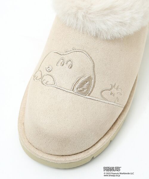 Au BANNISTER / オゥ バニスター ブーツ(ショート丈) | 【PEANUTS×Au BANNISTER】スヌーピーコラボ エコムートンブーツ | 詳細16