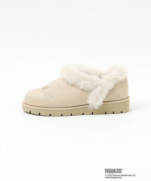 Au BANNISTER / オゥ バニスター ブーツ(ショート丈) | 【PEANUTS×Au BANNISTER】スヌーピーコラボ エコムートンブーツ | 詳細7