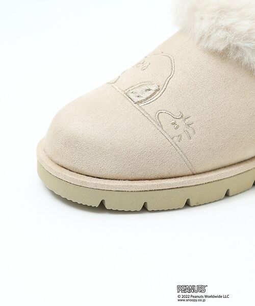 Au BANNISTER / オゥ バニスター ブーツ(ショート丈) | 【PEANUTS×Au BANNISTER】スヌーピーコラボ エコムートンブーツ | 詳細8