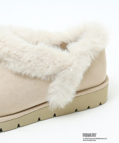 Au BANNISTER / オゥ バニスター ブーツ(ショート丈) | 【PEANUTS×Au BANNISTER】スヌーピーコラボ エコムートンブーツ | 詳細9