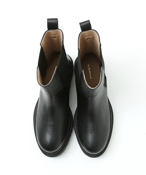 Au BANNISTER / オゥ バニスター ブーツ(ショート丈) | 【販売店舗限定】トラックソールサイドゴアブーツ | 詳細1