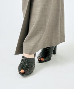 Au BANNISTER / オゥ バニスター サンダル | デザインメッシュパンプス