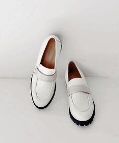 Au BANNISTER / オゥ バニスター シューズ | 【軽量】スタッズボリュームローファー