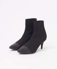 Au BANNISTER / オゥ バニスター ブーツ（ショート丈） | ポインテッドニットショートブーツ