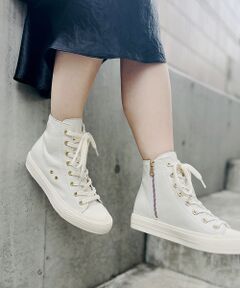 Au BANNISTER / オゥ バニスター スニーカー | 【販売店舗限定】サイドジップハイカットスニーカー