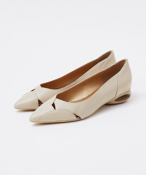 Au BANNISTER / オゥ バニスター パンプス | ホールヒール フラットパンプス | 詳細16