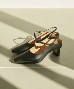 Au BANNISTER / オゥ バニスター サンダル | バックオープンストラップパンプス