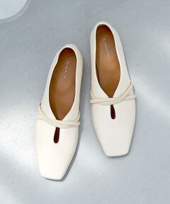 Au BANNISTER / オゥ バニスター フラットシューズ | 【YouTuber紹介】ストラップソフトレザー フラットシューズ