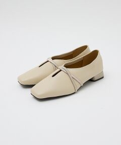 Au BANNISTER / オゥ バニスター フラットシューズ | 【YouTuber紹介】ストラップソフトレザー フラットシューズ