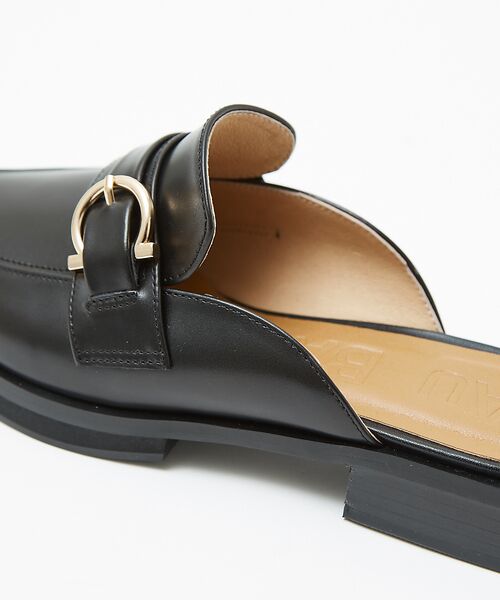 Au BANNISTER / オゥ バニスター サンダル | ローファーモチーフミュール | 詳細5