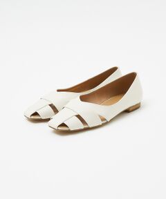 Au BANNISTER / オゥ バニスター パンプス | グルカモチーフフラットパンプス