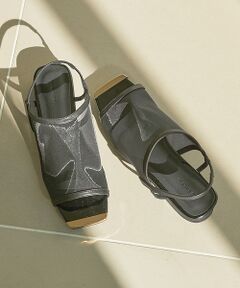 Au BANNISTER / オゥ バニスター サンダル | メタルトゥ メッシュサンダル