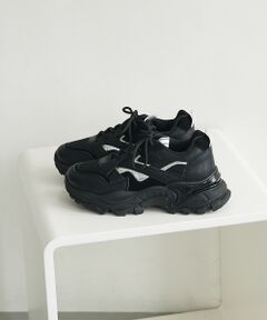 Au BANNISTER / オゥ バニスター スニーカー | 【販売店舗限定】厚底/軽量 メタリックポイント スニーカー