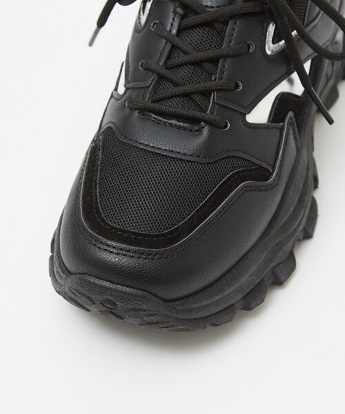 Au BANNISTER / オゥ バニスター スニーカー | 【販売店舗限定】厚底/軽量 メタリックポイント スニーカー | 詳細12