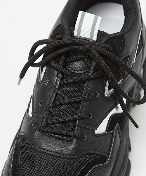 Au BANNISTER / オゥ バニスター スニーカー | 【販売店舗限定】厚底/軽量 メタリックポイント スニーカー | 詳細5