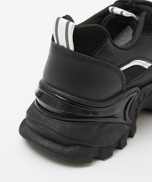 Au BANNISTER / オゥ バニスター スニーカー | 【販売店舗限定】厚底/軽量 メタリックポイント スニーカー | 詳細8