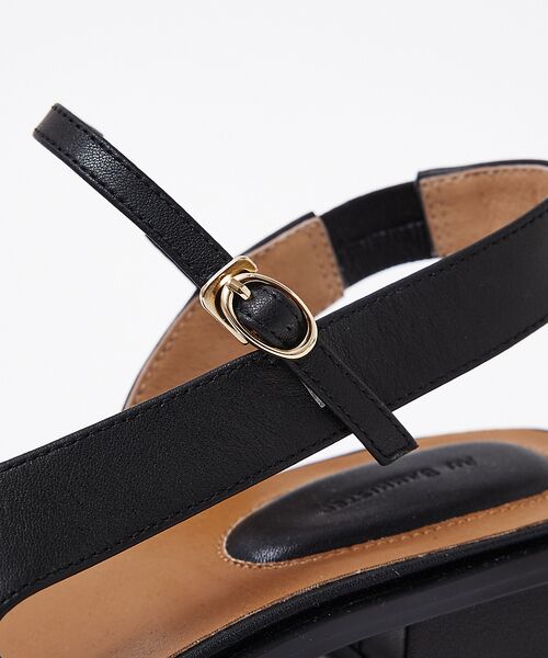 Au BANNISTER / オゥ バニスター サンダル | サムハイドストラップサンダル | 詳細9