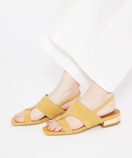 Au BANNISTER / オゥ バニスター サンダル | スリングバックフラットサンダル | 詳細13