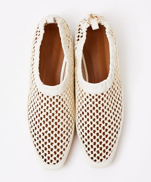 Au BANNISTER / オゥ バニスター フラットシューズ | パールチャーム付き メッシュフラットシューズ | 詳細9