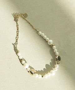 Au BANNISTER / オゥ バニスター アンクレット | パールチェーンアンクレット