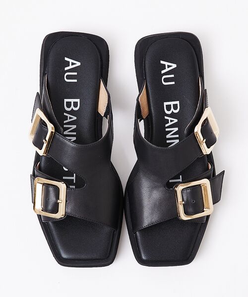 Au BANNISTER / オゥ バニスター サンダル | ダブルベルト ボリュームソールサンダル | 詳細2