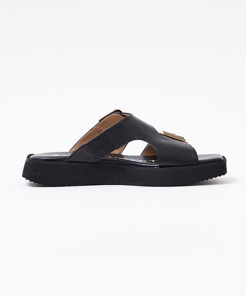 Au BANNISTER / オゥ バニスター サンダル | ダブルベルト ボリュームソールサンダル | 詳細6