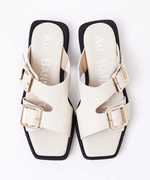 Au BANNISTER / オゥ バニスター サンダル | ダブルベルト ボリュームソールサンダル | 詳細10