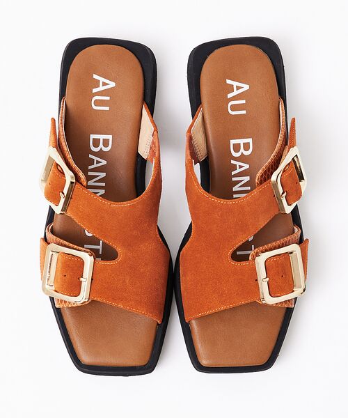 Au BANNISTER / オゥ バニスター サンダル | ダブルベルト ボリュームソールサンダル | 詳細17