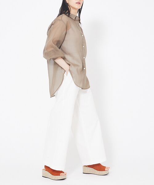 Au BANNISTER / オゥ バニスター サンダル | エラスティッククロスウェッジサンダル | 詳細12