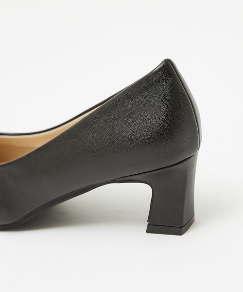 セール】 【販売店舗限定】ブロックヒールミドルパンプス