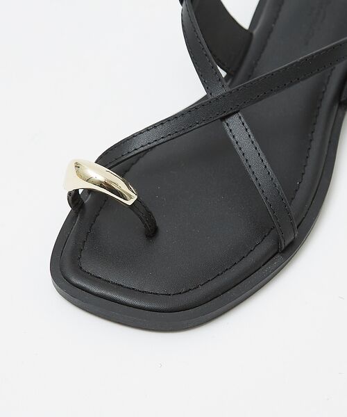 Au BANNISTER / オゥ バニスター サンダル | 【販売店舗限定】ニュアンスリング ストラップサンダル | 詳細11